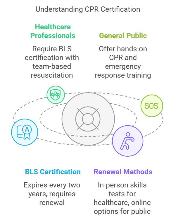 CPR Certification for Healthcare Professionals vs. General Public