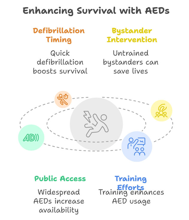 How AEDs Improve Survival Rates